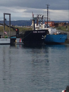 Time Bandit fishing boat in the harbor