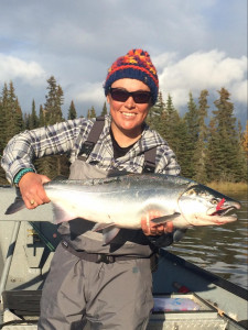 Fly caught Coho Salmon