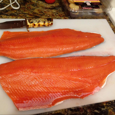 Alaska Salmon filets