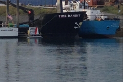 Time Bandit fishing boat in the harbor