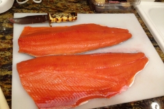 Alaska Salmon filets