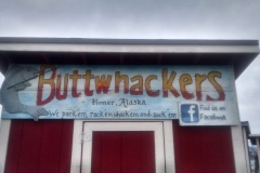 Buttwhackers fish packing shack